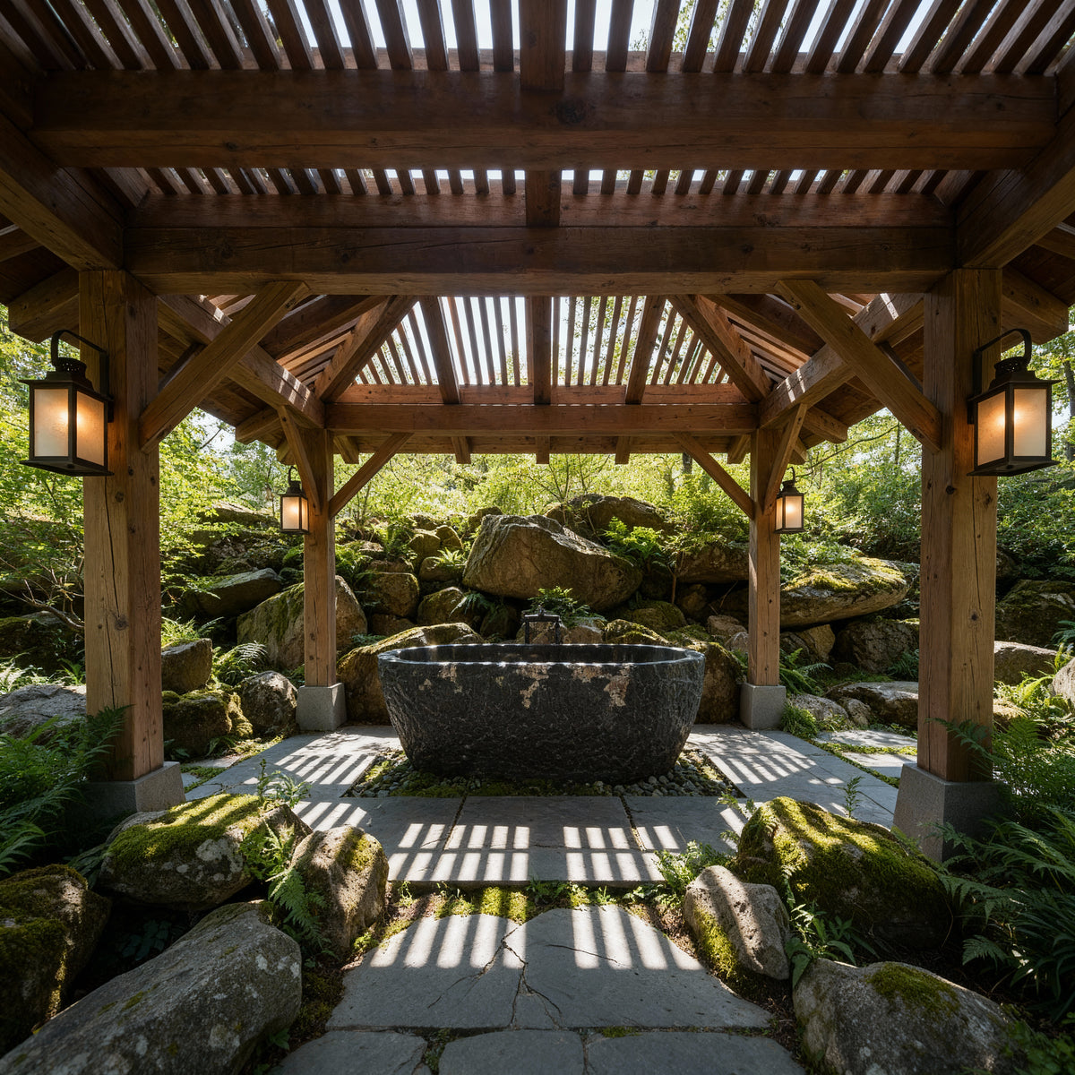 Saint Thomas Black Marble Bathtub