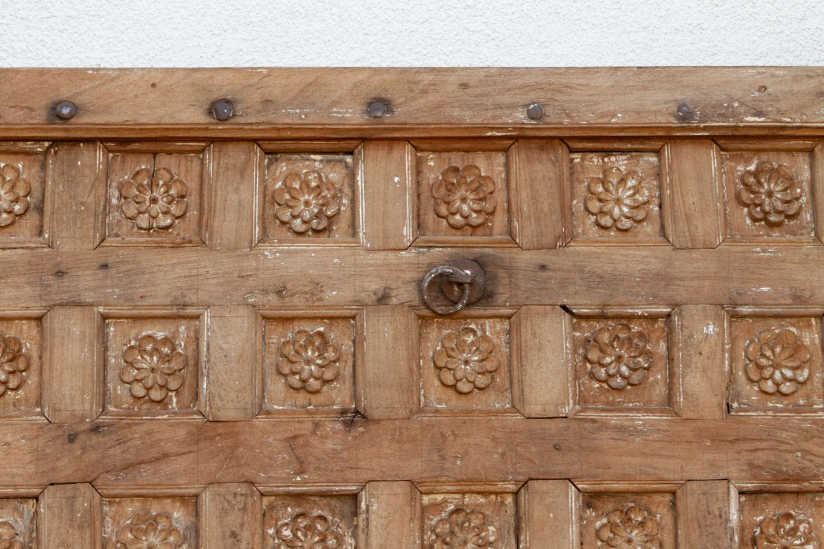 18th Century Bikaner Carved Ceiling Panel - Cultheir
