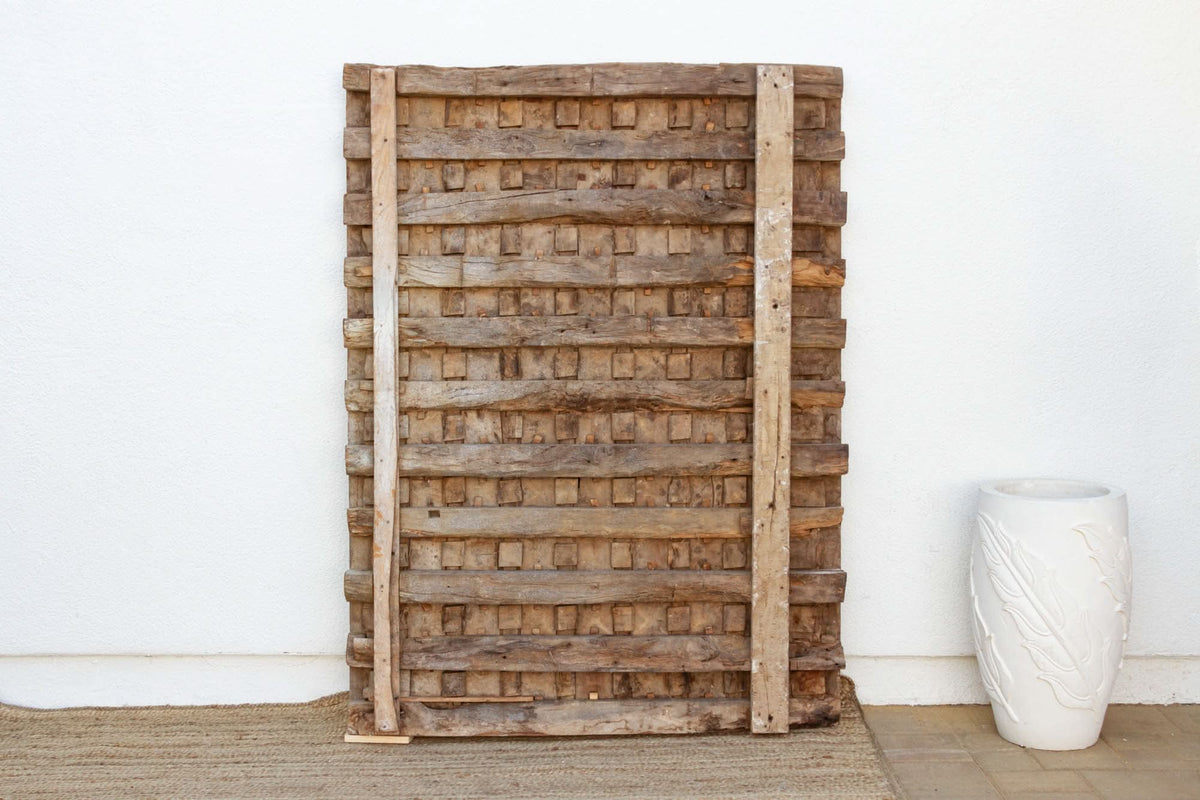 18th Century Bikaner Carved Ceiling Panel - Cultheir