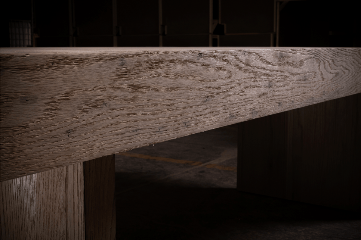 1957 Natural Oak Dining Table - Cultheir