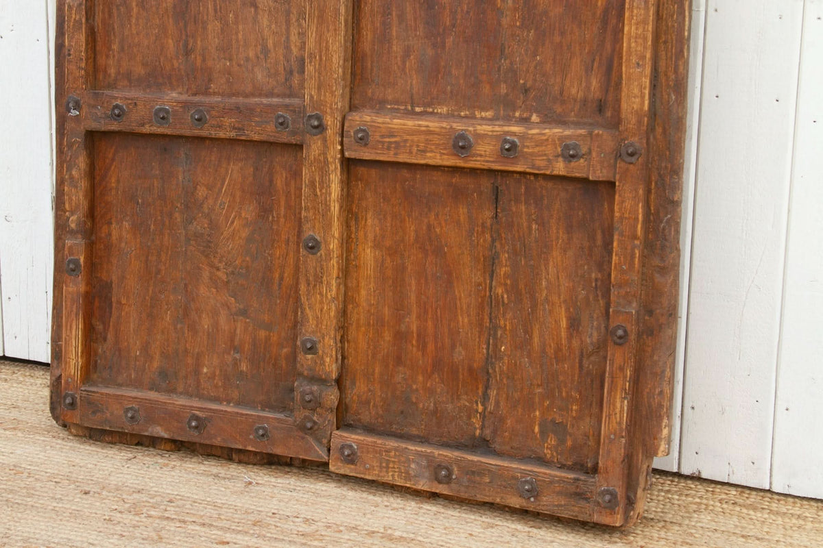 19th Century Indian Moorish Pair of Teak Doors - Cultheir