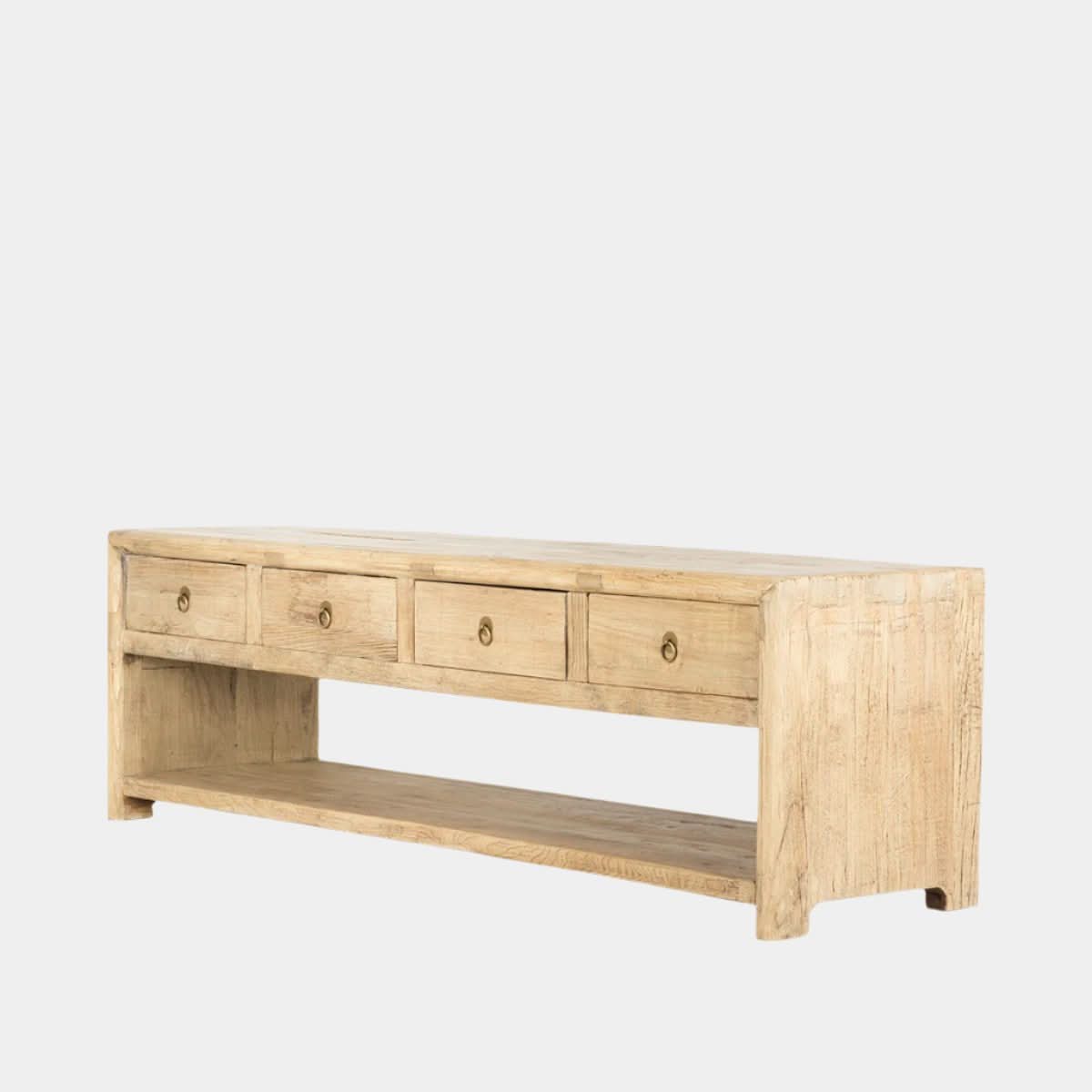 Ara Elm Low Cabinet