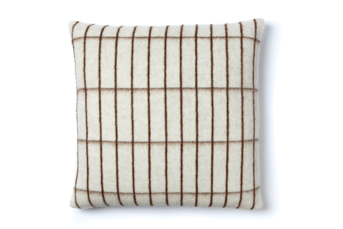 AALTO HEIRLOOM THROW PILLOW 23" x 23". ZERO DYE