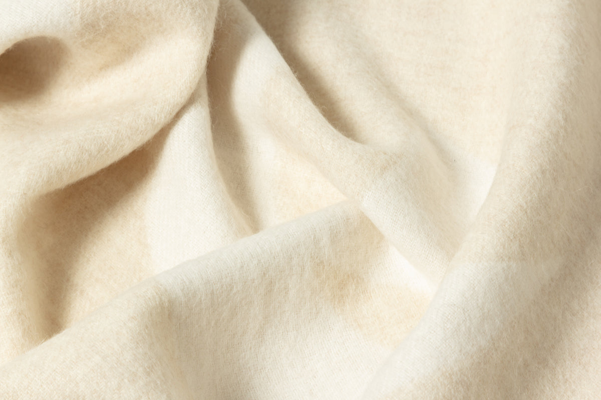 Jeté Mason. Sans teinture