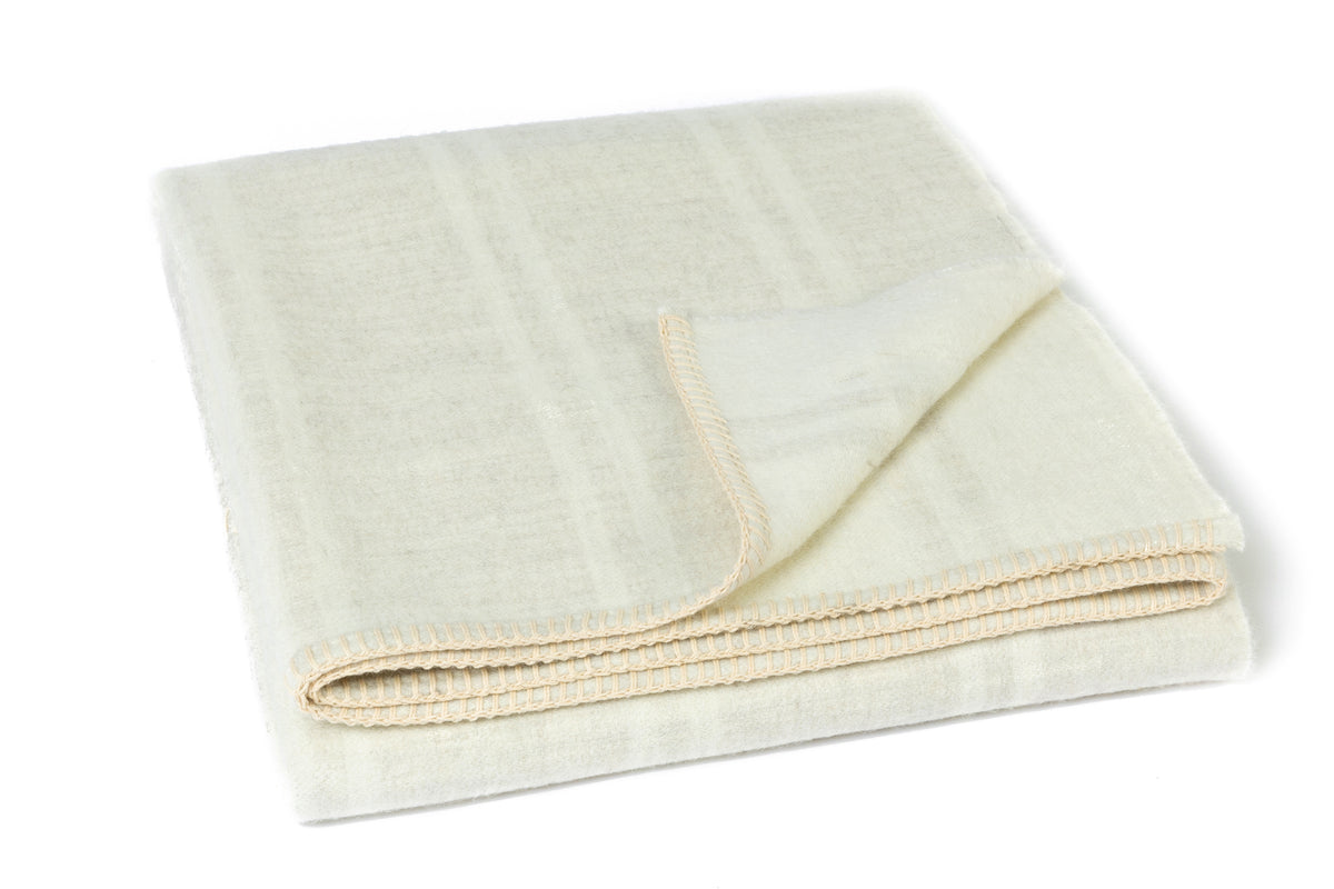 STRAITS REVERSIBLE THROW. ZERO DYE - CLOSED WEAVE