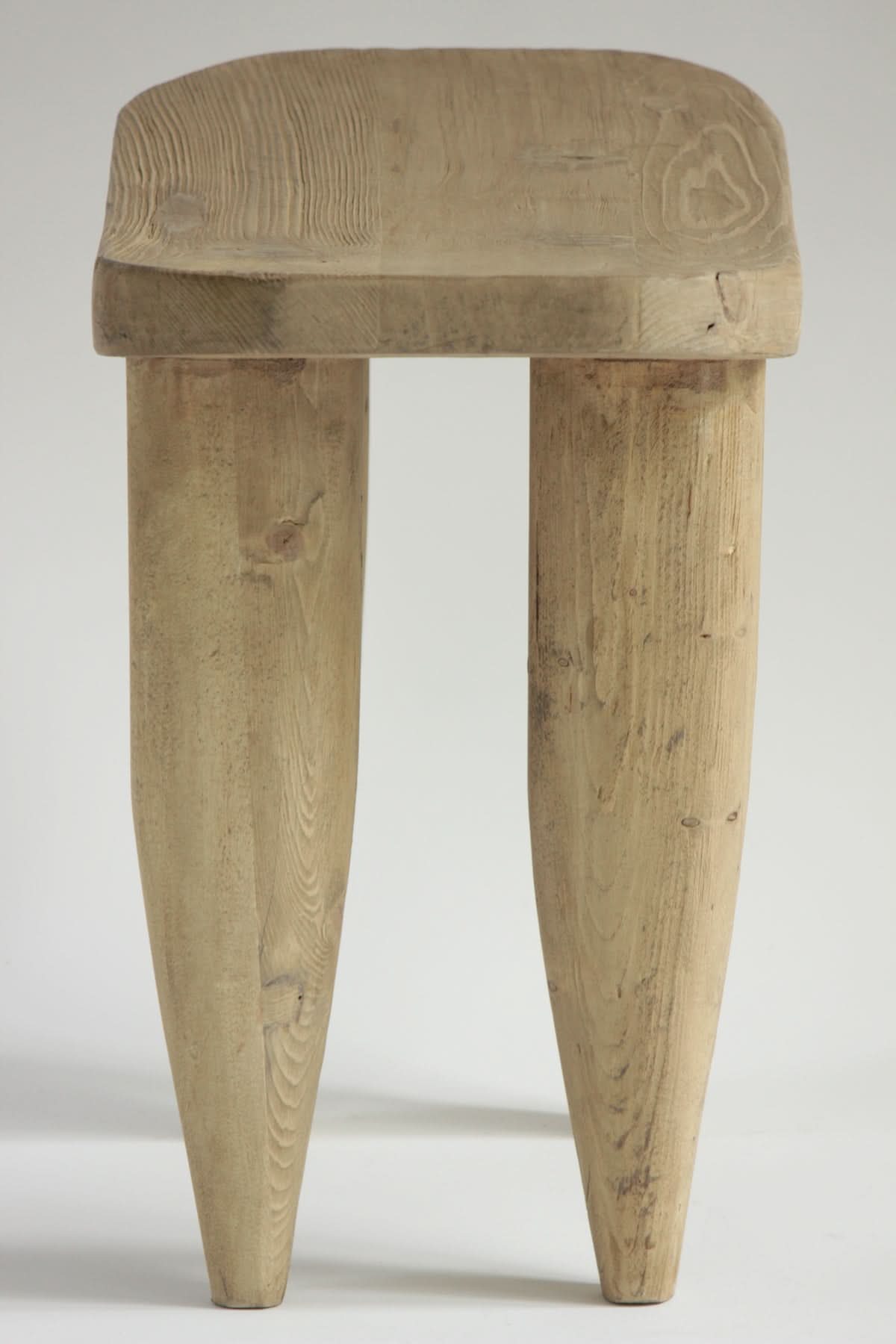 Tabouret en orme Senufo