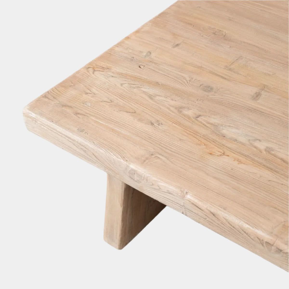 Table basse en orme
