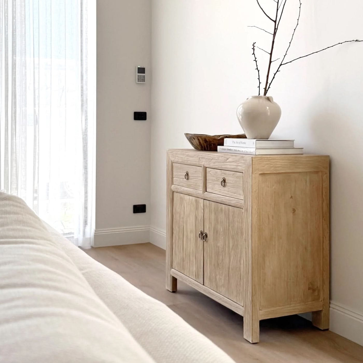 Elm Two Drawer Cabinet