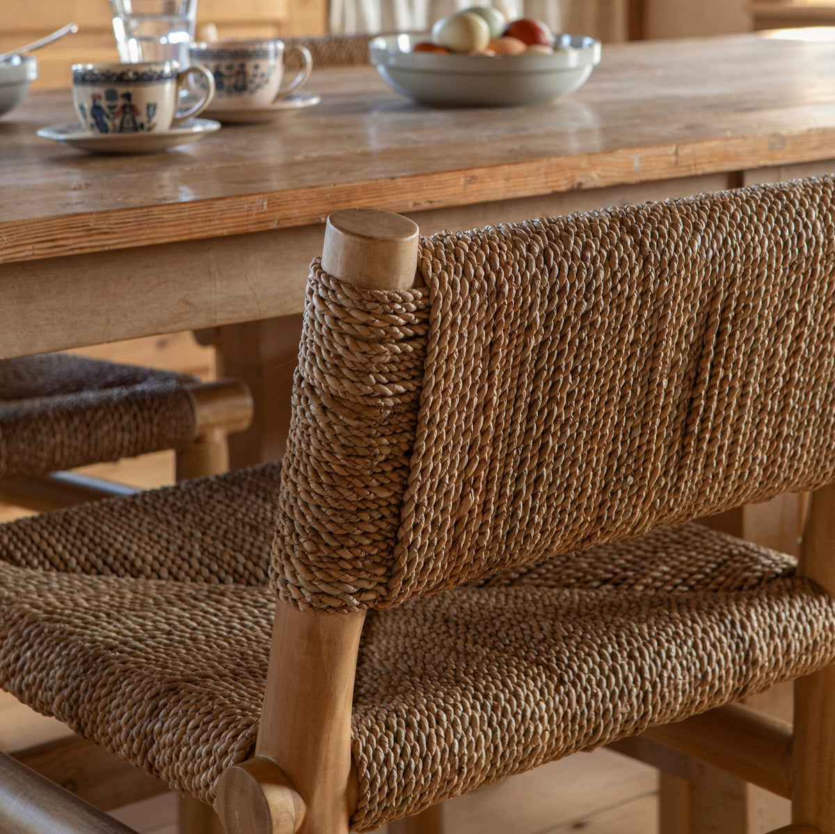 Hacienda Dining Chair - detail view showing craftsmanship