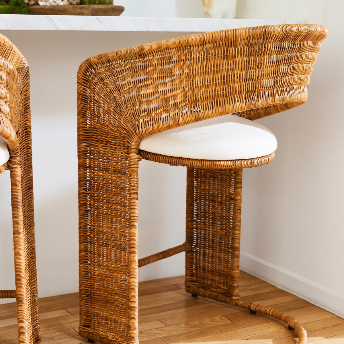 Healdsburg Counter Stool - detail view showing craftsmanship