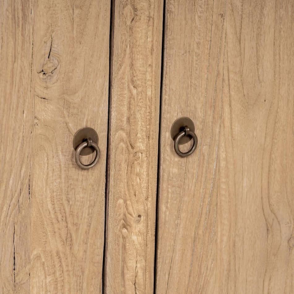 Buffet à quatre portes en orme