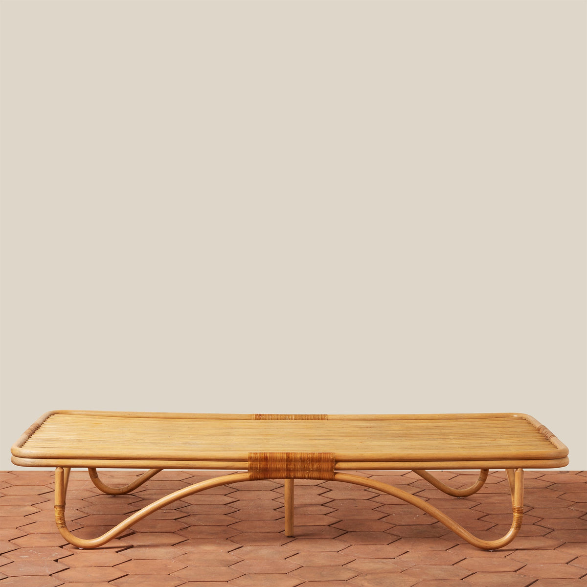 Margot Rattan Daybed - close-up of rattan detail