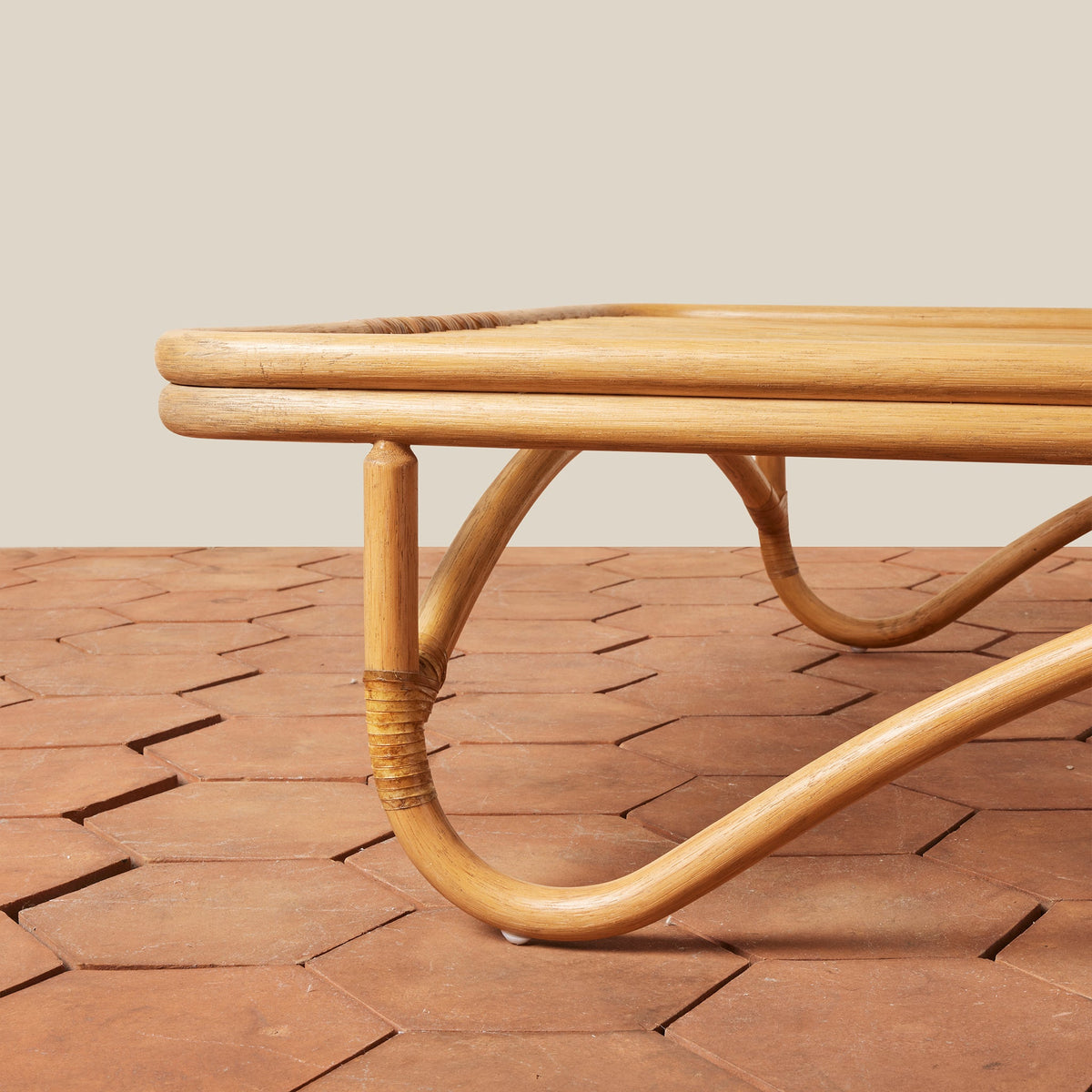 Margot Rattan Daybed - lifestyle in interior setting