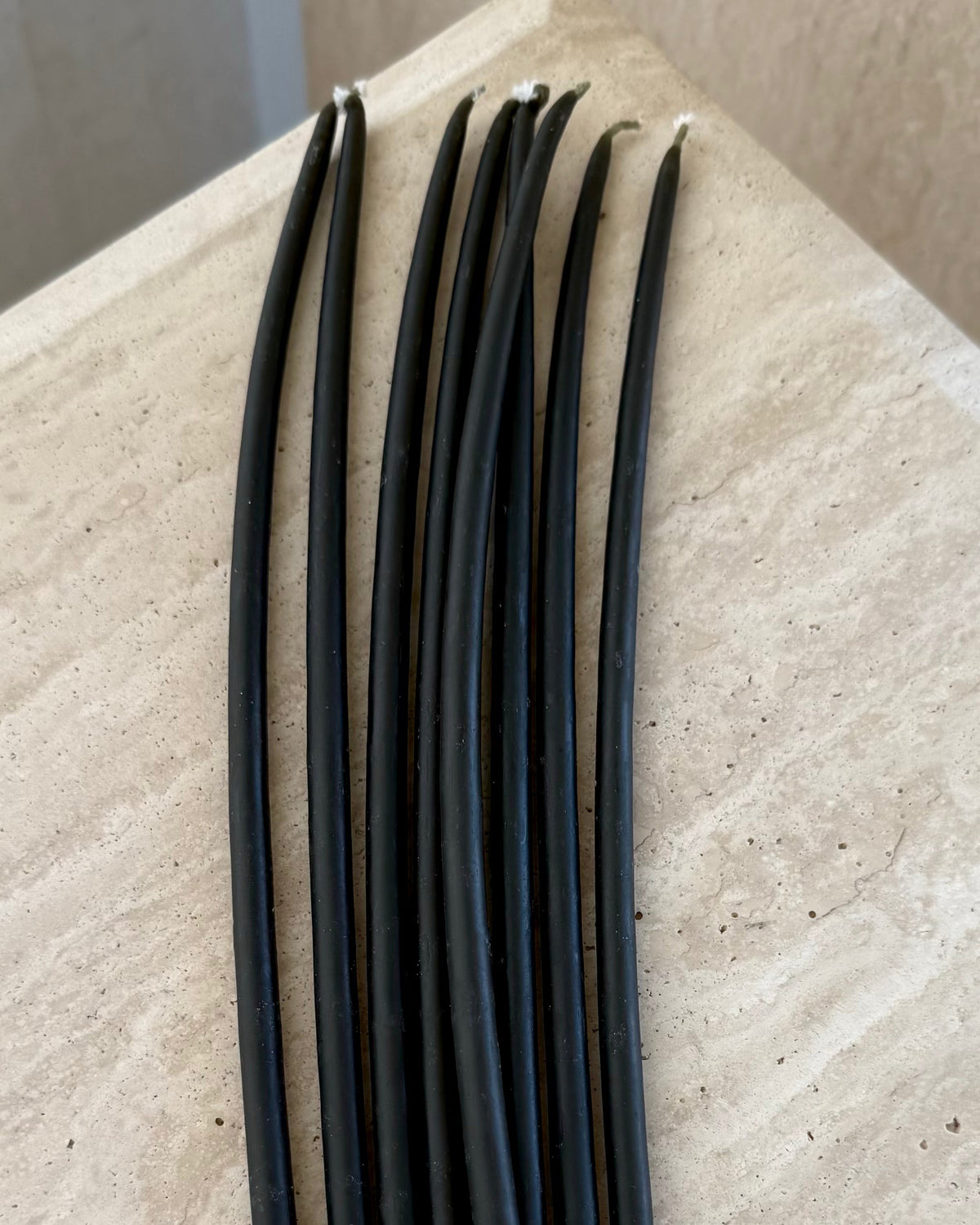 Candles Set of 10 - 12 Inch Dripless - close-up
