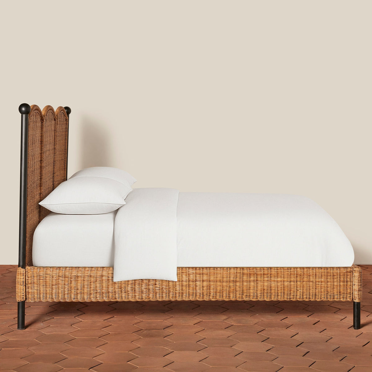 Lacoste King Bed - side view