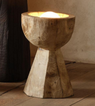 Kento Floor Lamp Small - Bleached