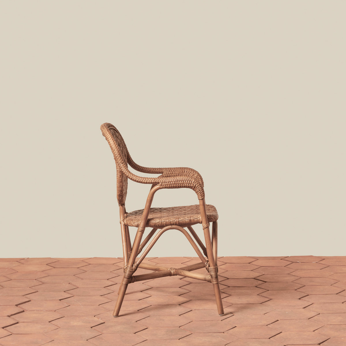 Portofino Arm Chair - side view