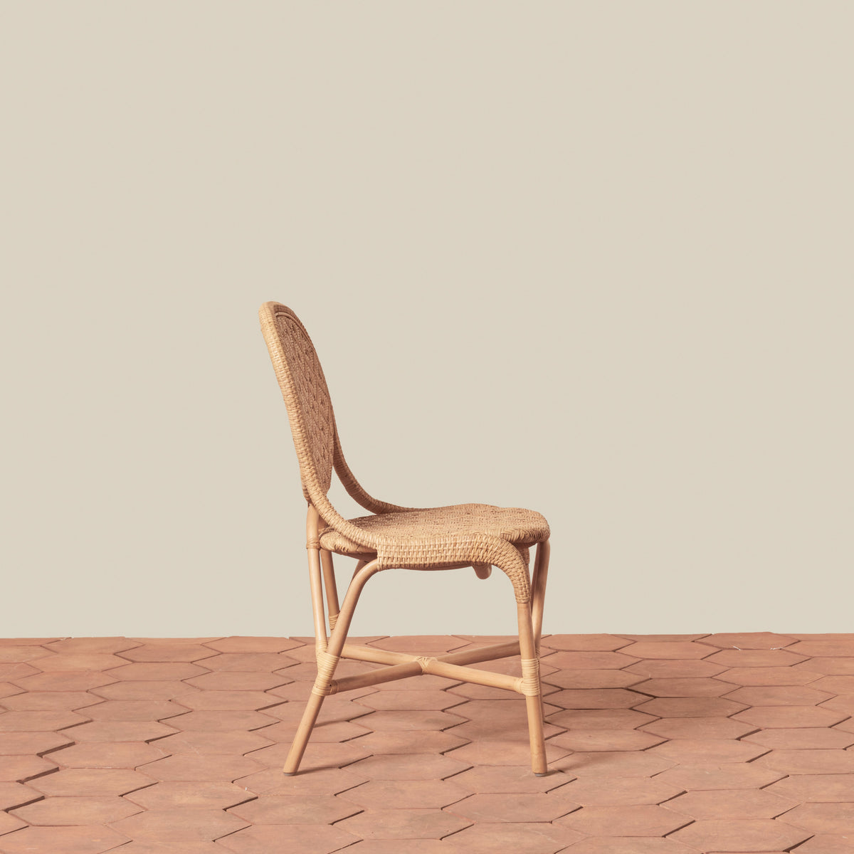 Portofino Side Chair - detail view showing craftsmanship