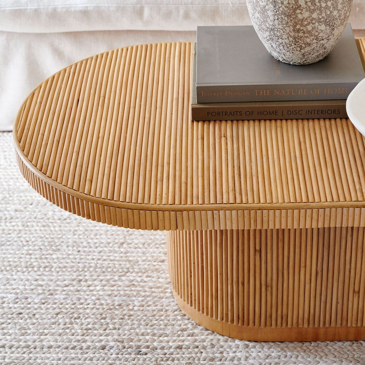 Gabriella Rattan Coffee Table