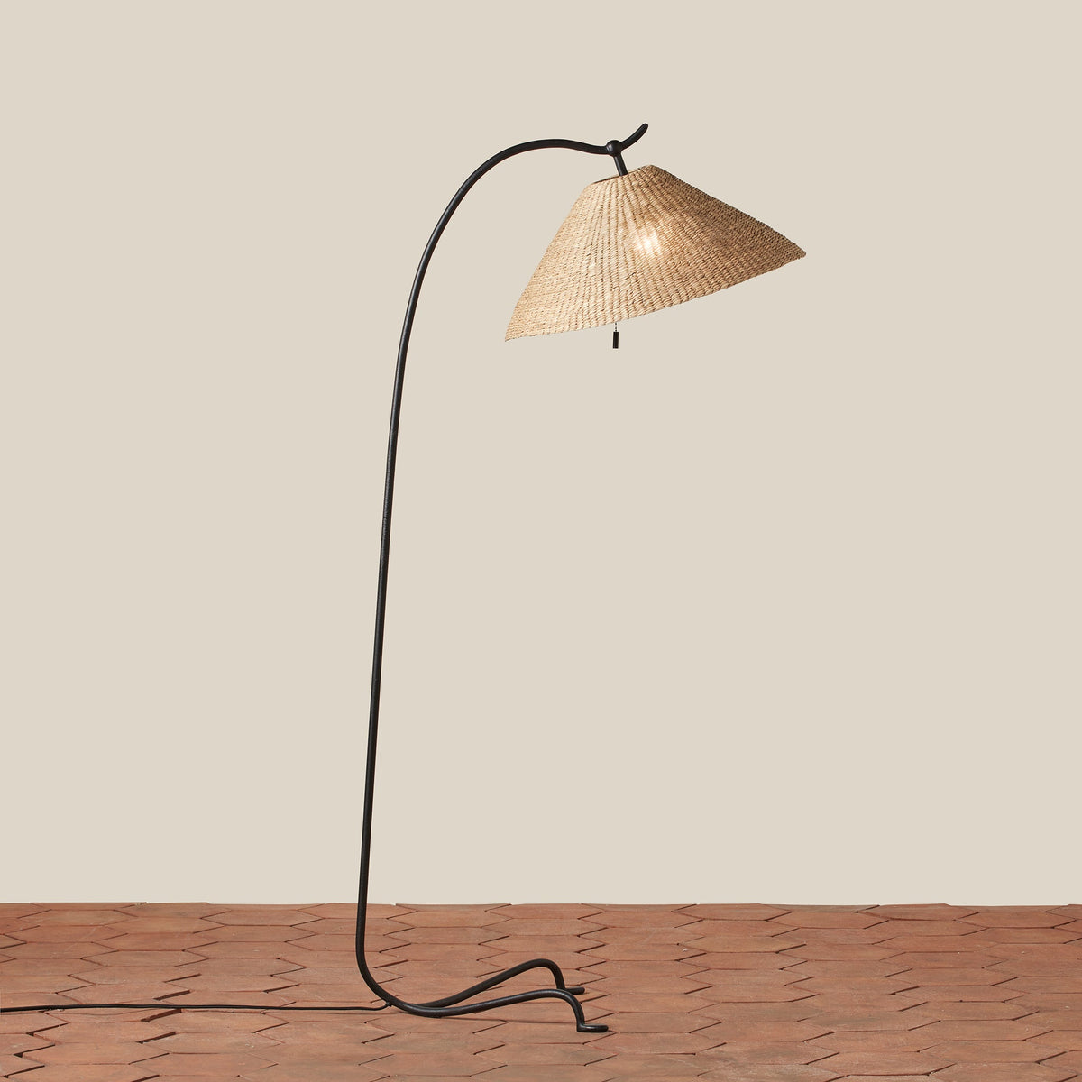 Bainbridge Floor Lamp - detail view showing craftsmanship