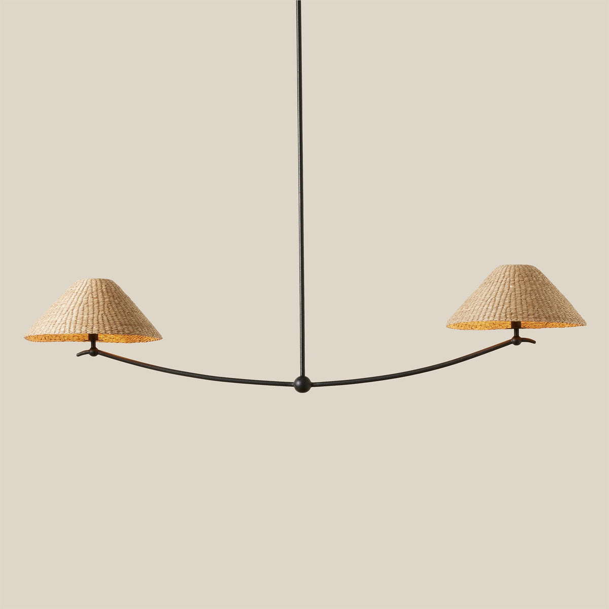 Bainbridge Linear Pendant - close-up
