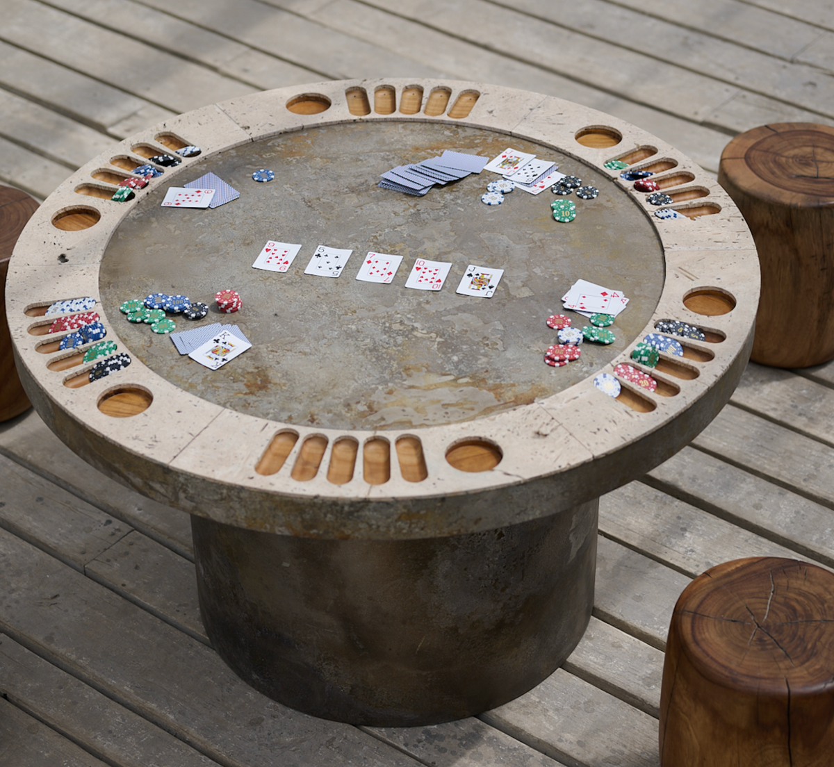 Mesa de póquer Elena