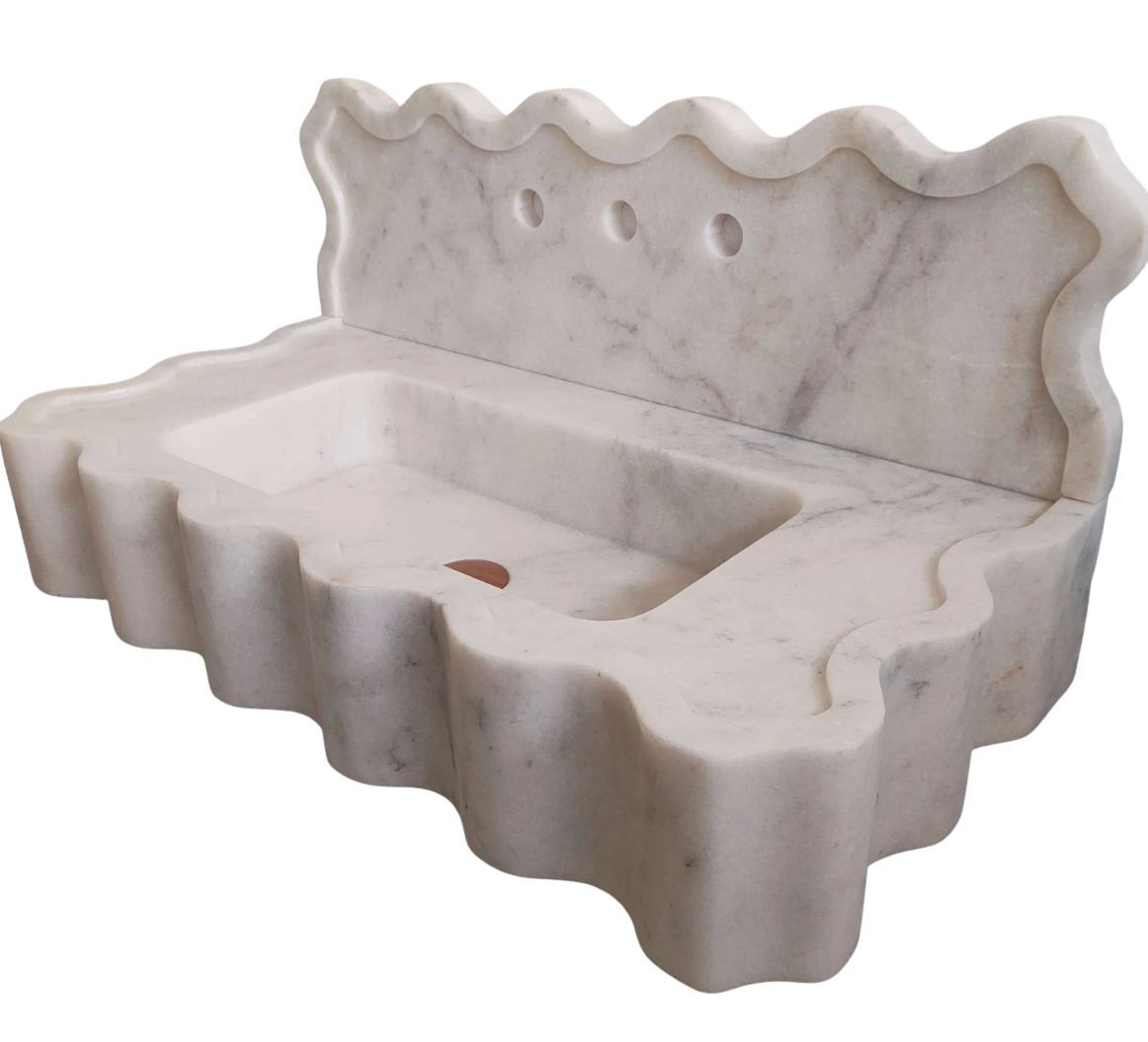 Évier à poudre flottant