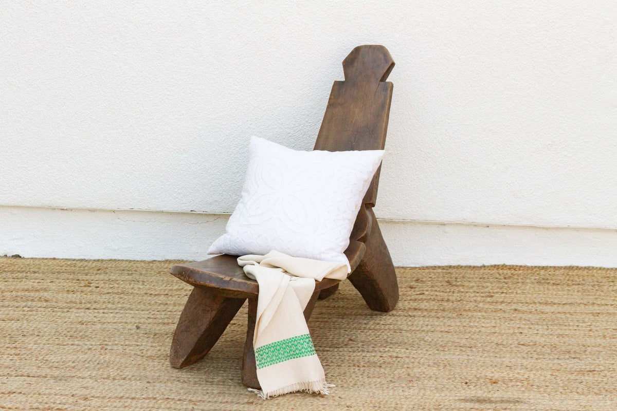 Antique Dagalo Lobi Primitive Chair - Cultheir