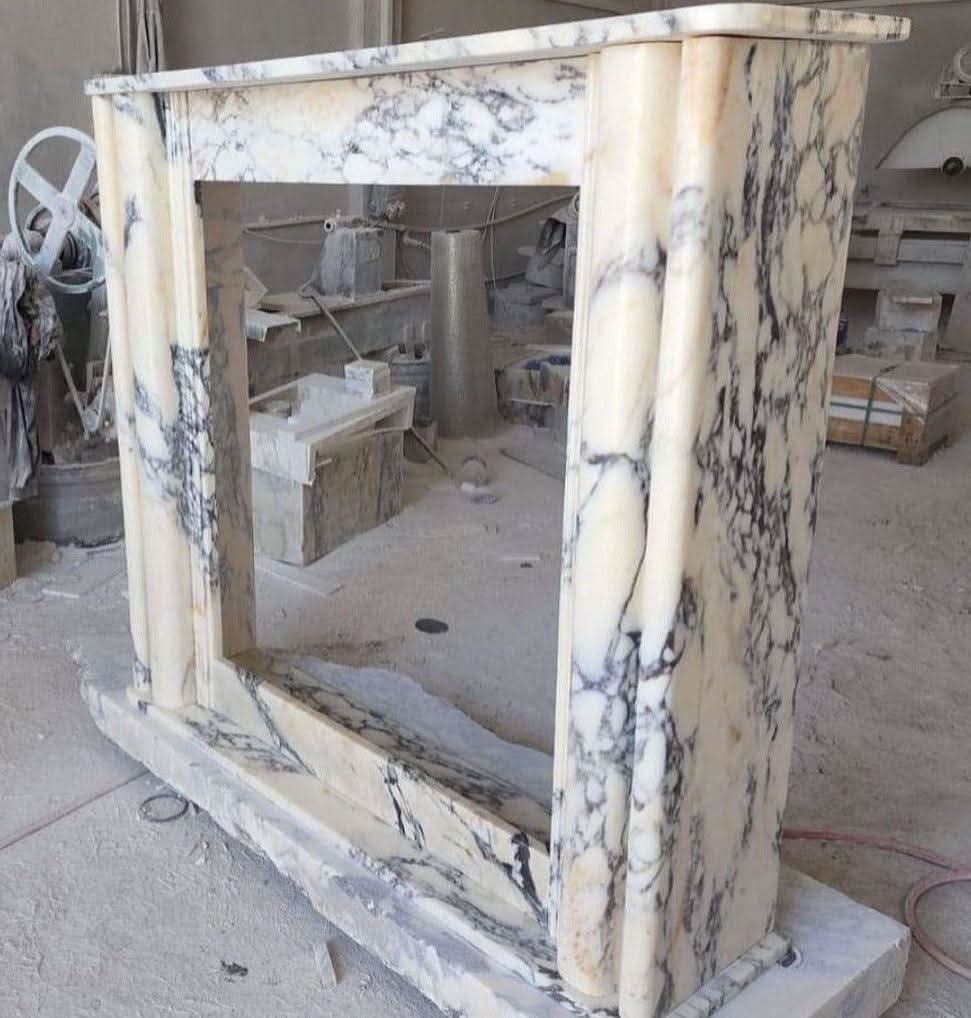 Calacatta Marble Fireplace Surround - Cultheir
