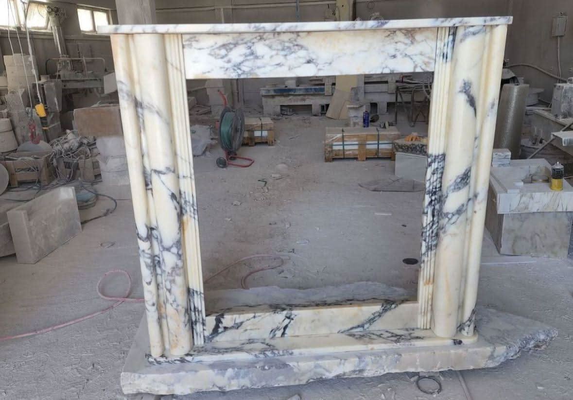 Calacatta Marble Fireplace Surround - Cultheir