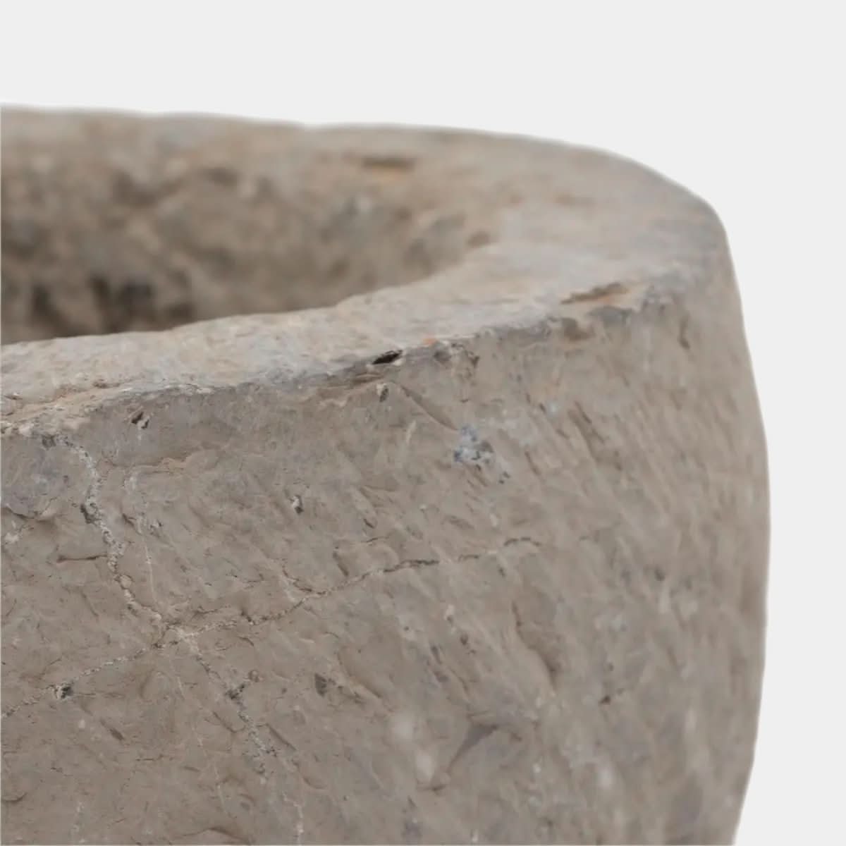Carved Stone Mortar Bowl - Cultheir