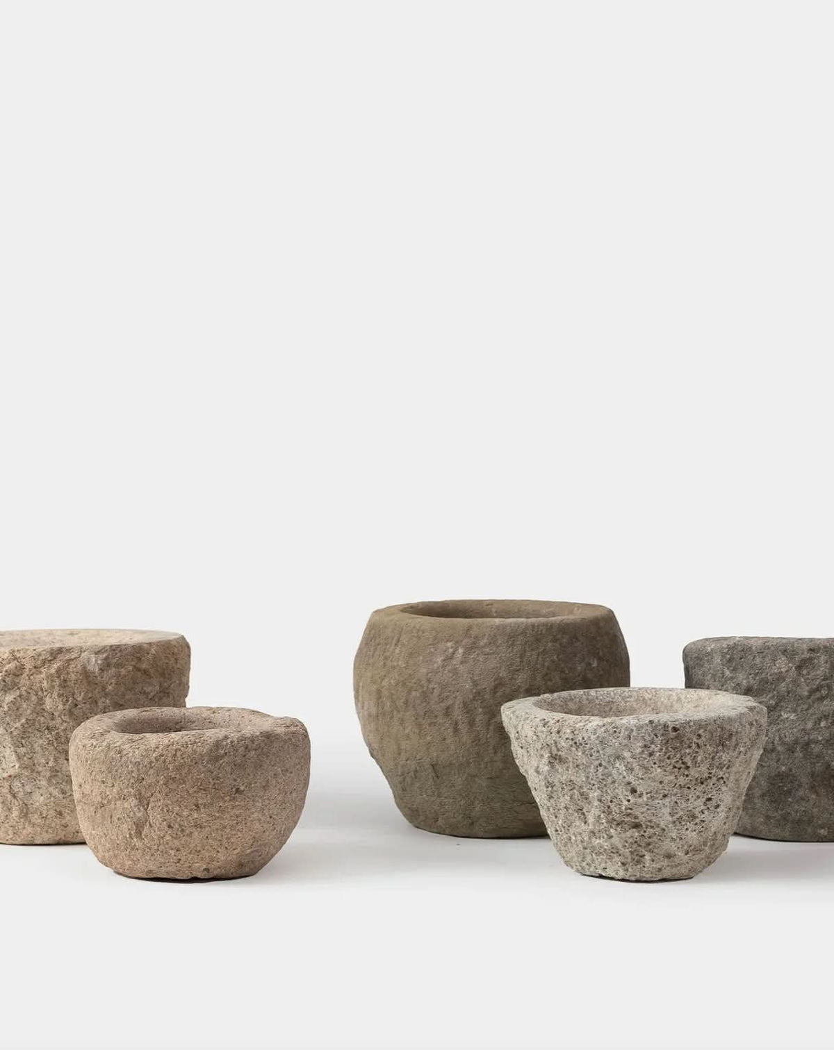 Carved Stone Mortar Bowl - Cultheir