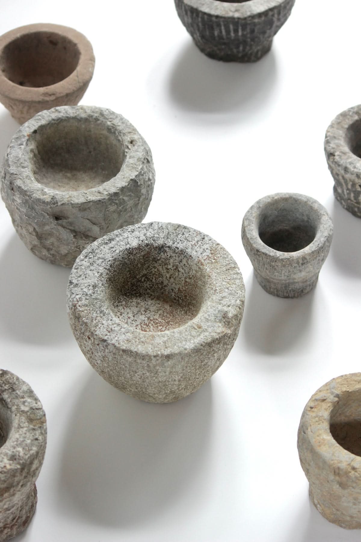 Carved Stone Mortar Bowl - Cultheir