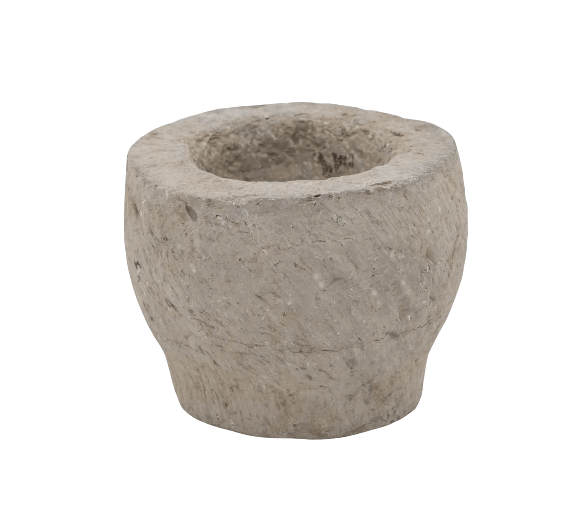 Carved Stone Mortar Bowl - Cultheir