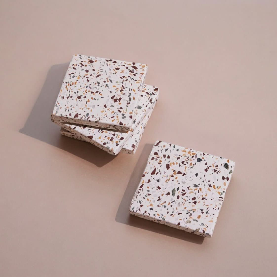 Centro Terrazzo Coasters (Set of Four) - Cultheir