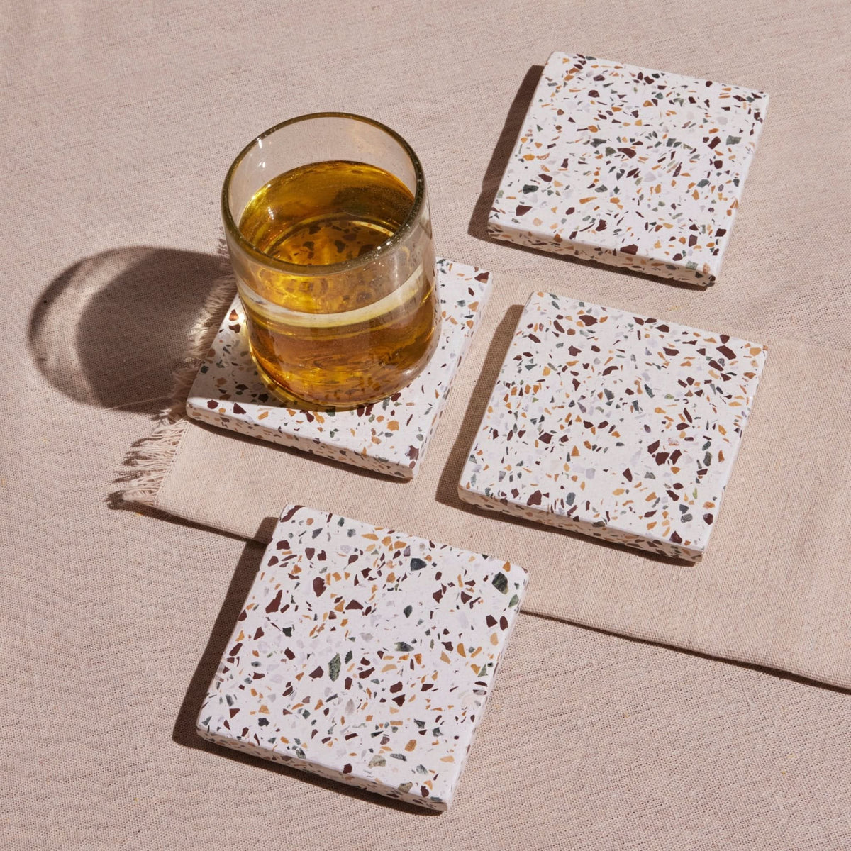 Centro Terrazzo Coasters (Set of Four) - Cultheir