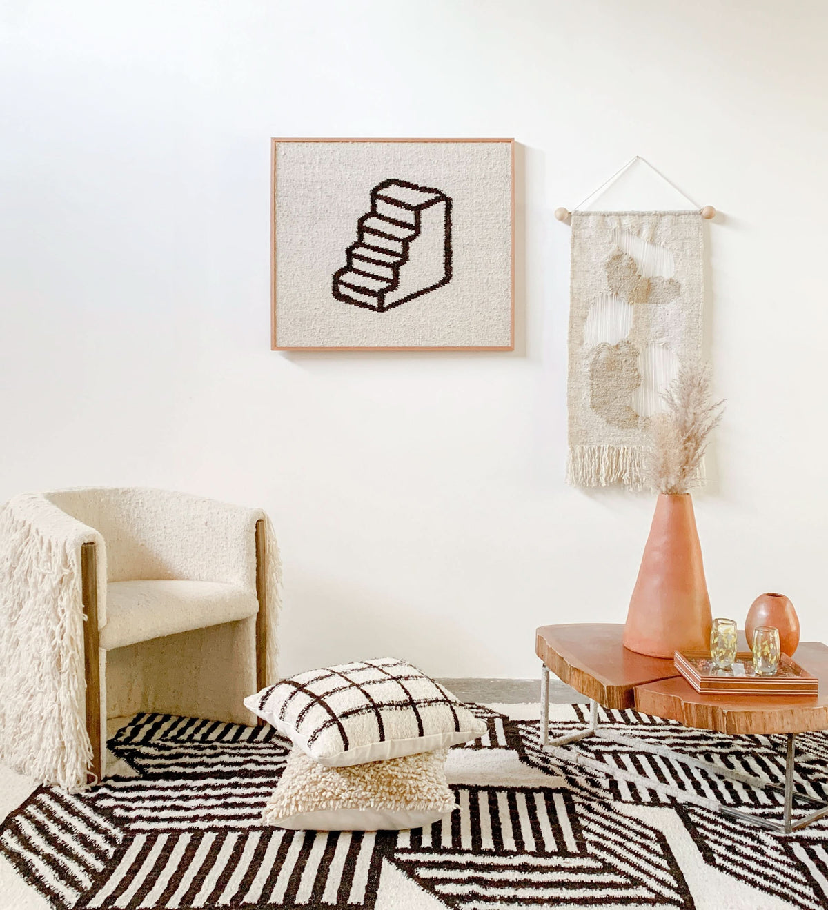 Cubos Wool Rug by Diego Olivero Studio - Cultheir