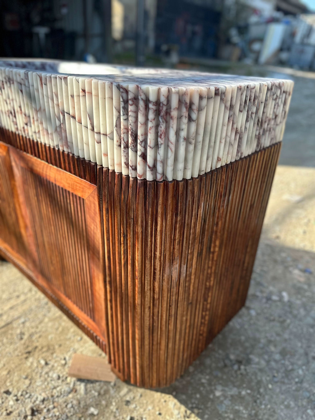 Custom Stone & Wood Cabinetry - Cultheir