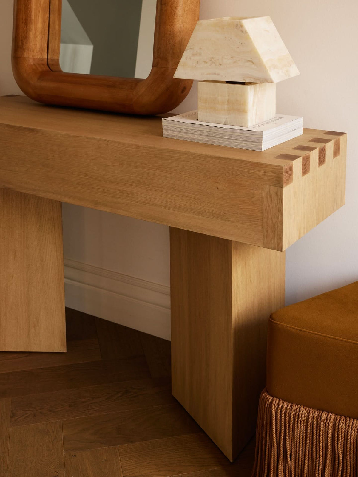 Dovetail Console - side view