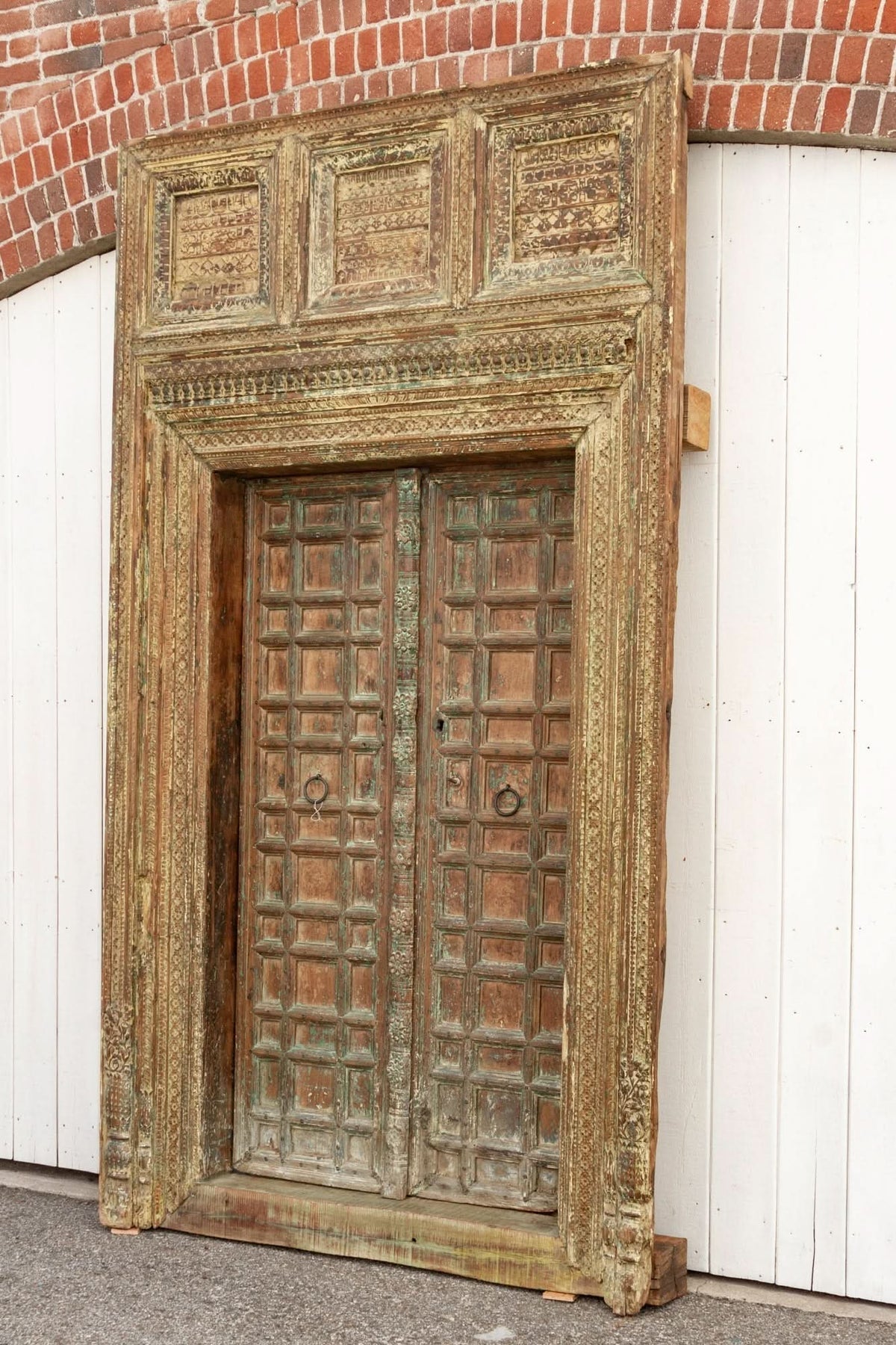 Early 1800’s Grand Haryana Indian Entrance Door - Cultheir