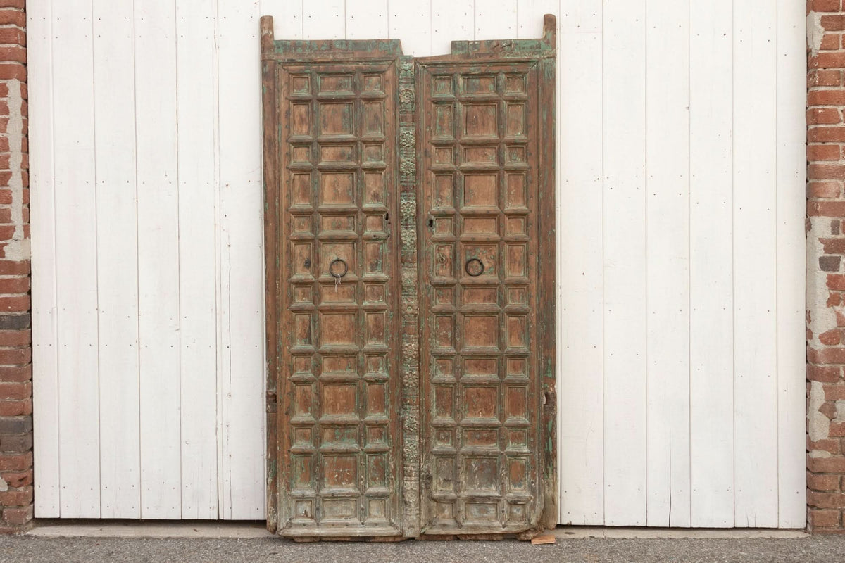 Early 1800’s Grand Haryana Indian Entrance Door - Cultheir