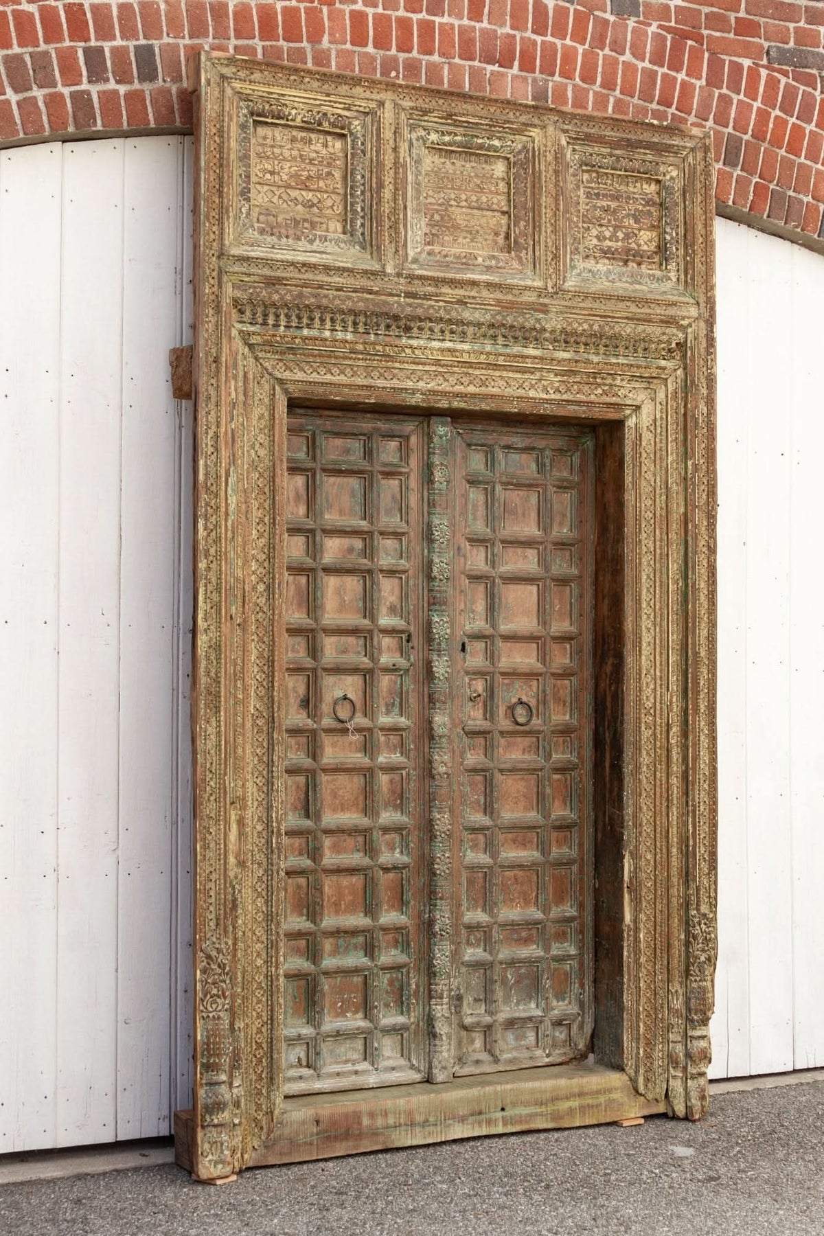 Early 1800’s Grand Haryana Indian Entrance Door - Cultheir