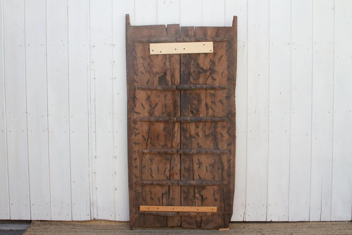Early 19th Moorish Star Teak Door - Cultheir