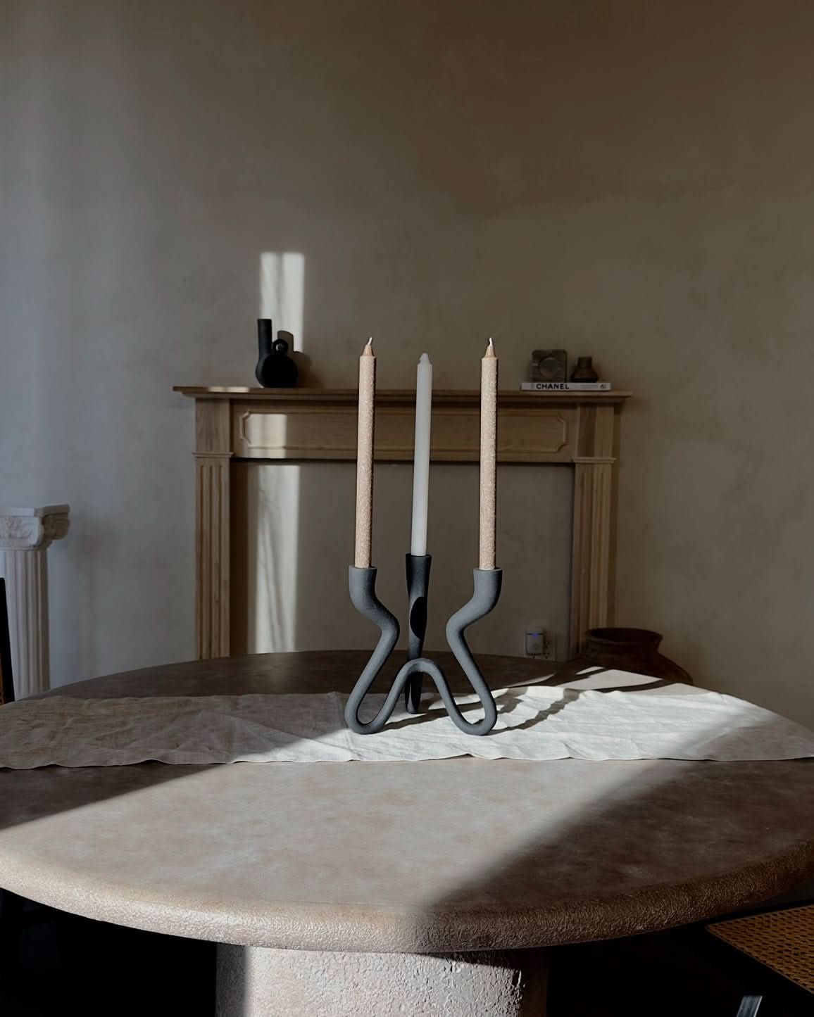 Ebony Elevated Candelabra - Cultheir