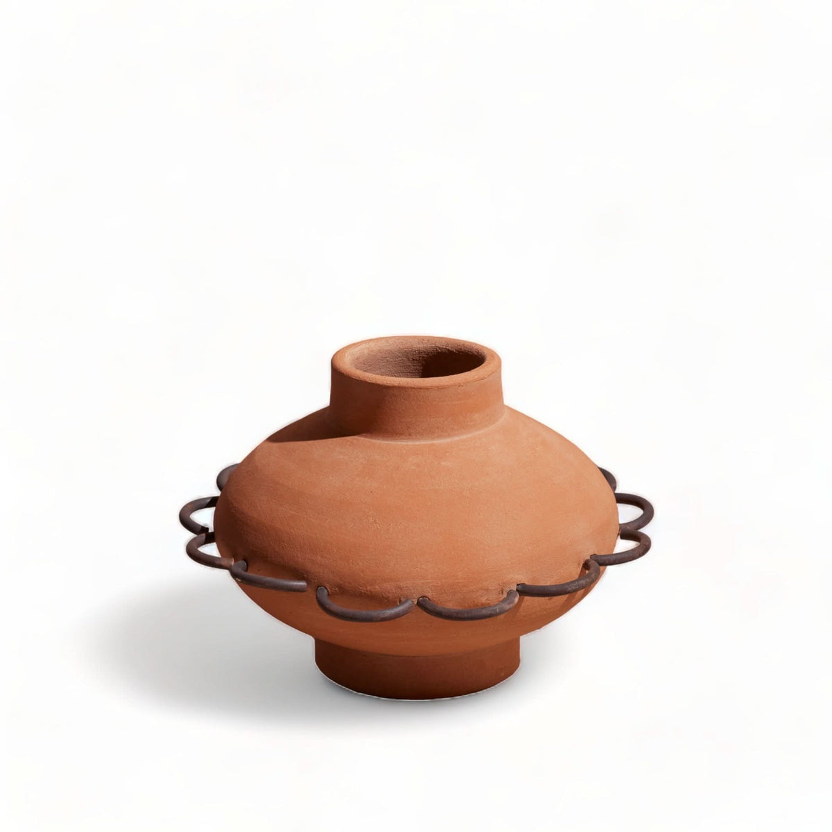Eli Terracotta Vessel by Diego Olivero Studio - Cultheir