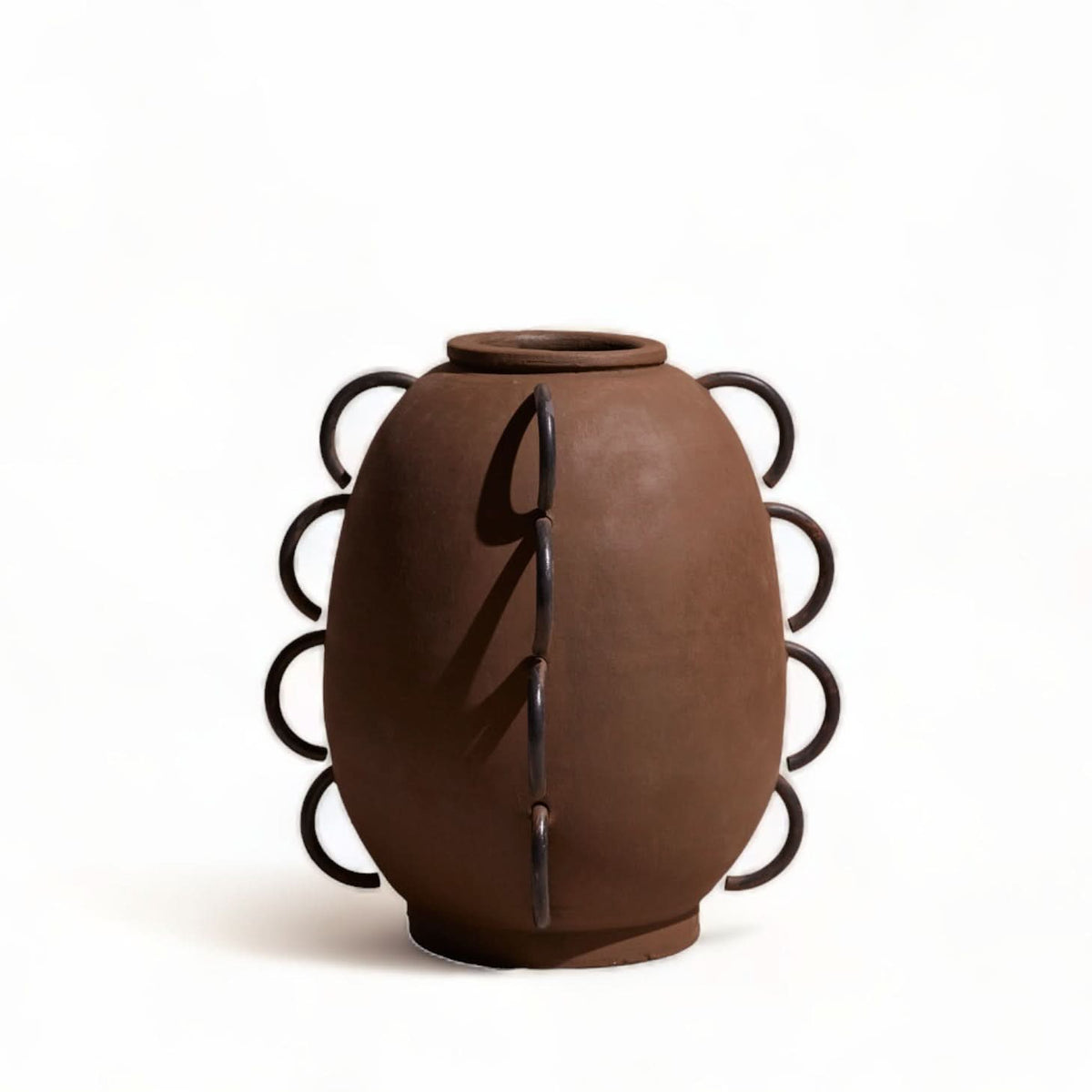 Elliot Terracota Vessel by Diego Olivero Studio - Cultheir