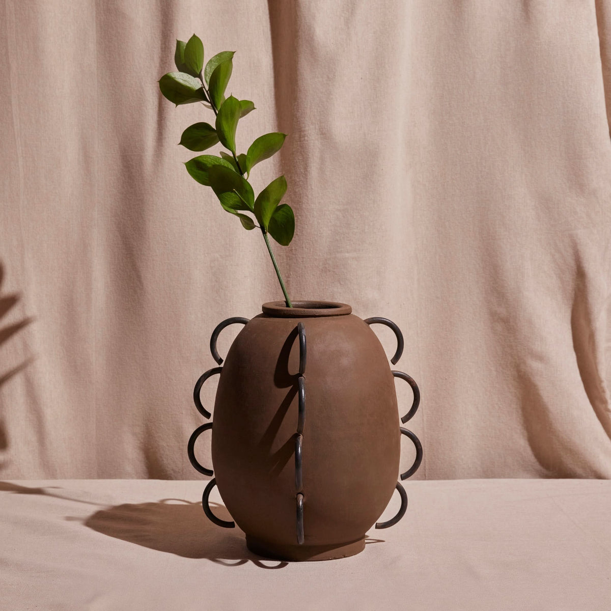 Elliot Terracota Vessel by Diego Olivero Studio - Cultheir