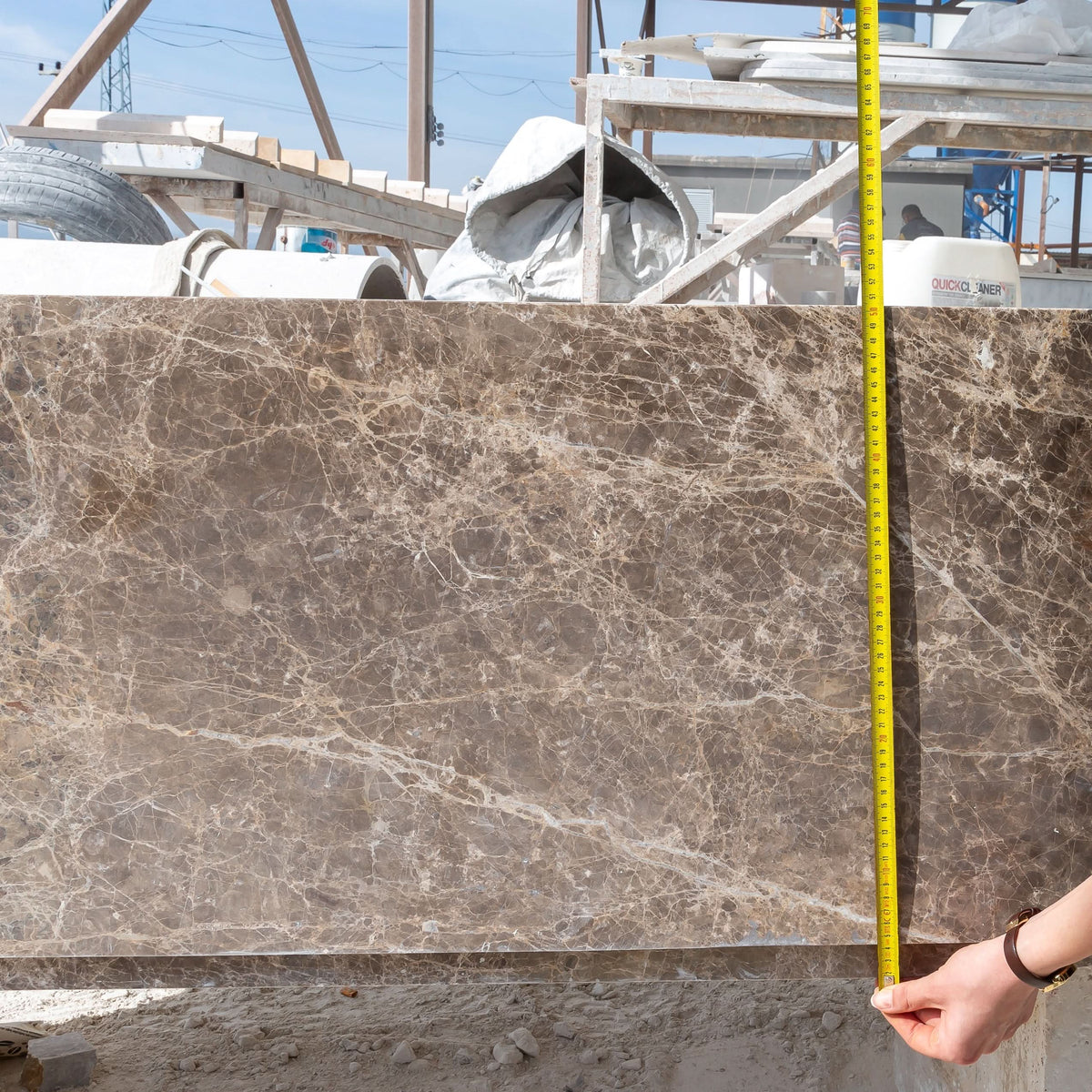 Emperador Light Marble Bathtub - Cultheir