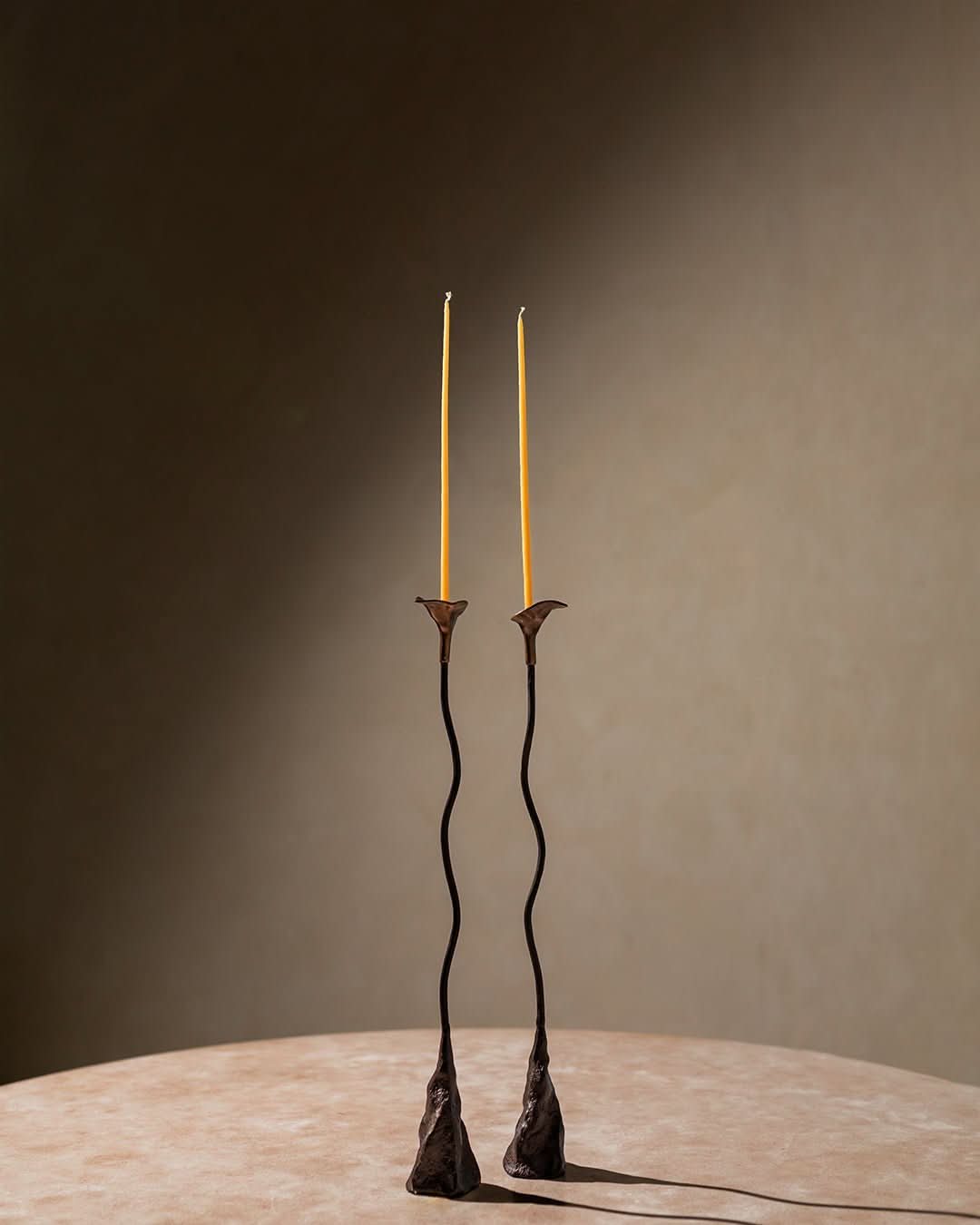 Ferra Rose Candle Holders (Set of 2) - Cultheir