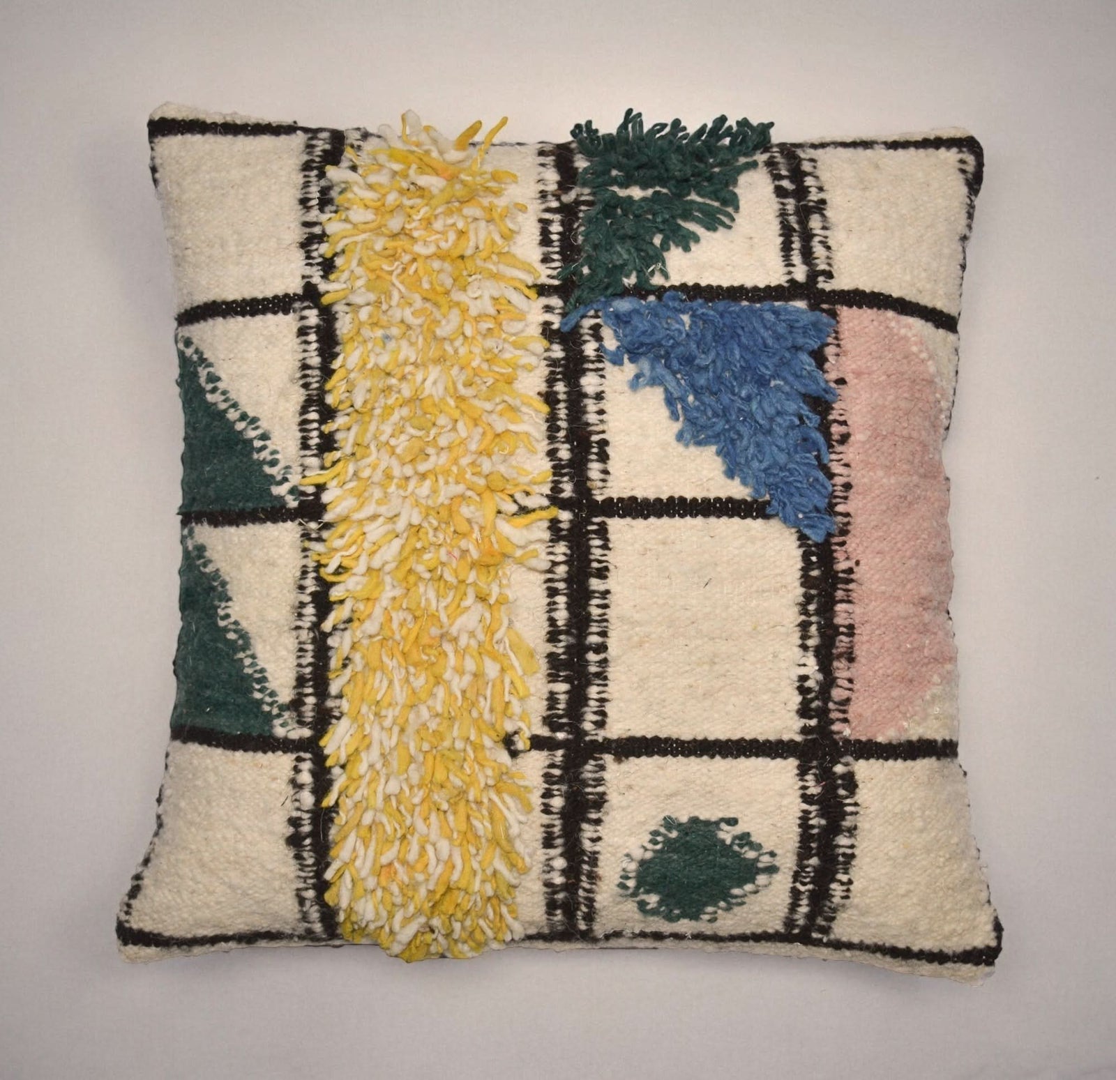 Grid Wool Pillow Covers by Diego Olivero Studio - Cultheir